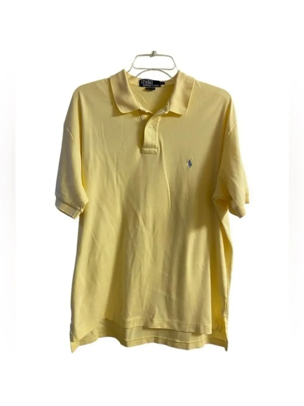 Polo by Ralph Lauren Light Yellow Men's Polo Shirt